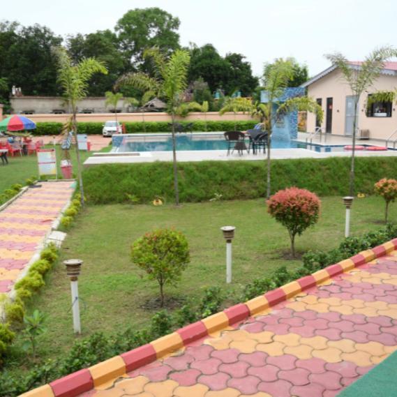 Golden View Resort And Restaurant Tajpur Экстерьер фото